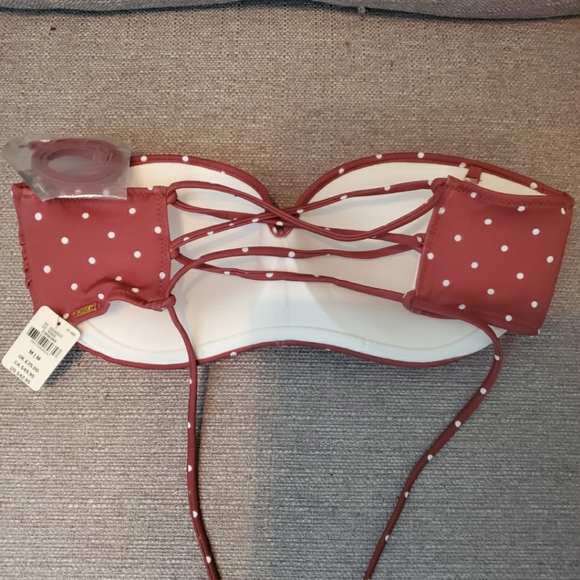 VS PINK Polka Dot Bikini top NWT - Picture 3 of 6